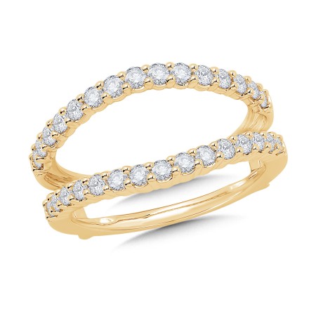 14K Diamond Enhancer Ring