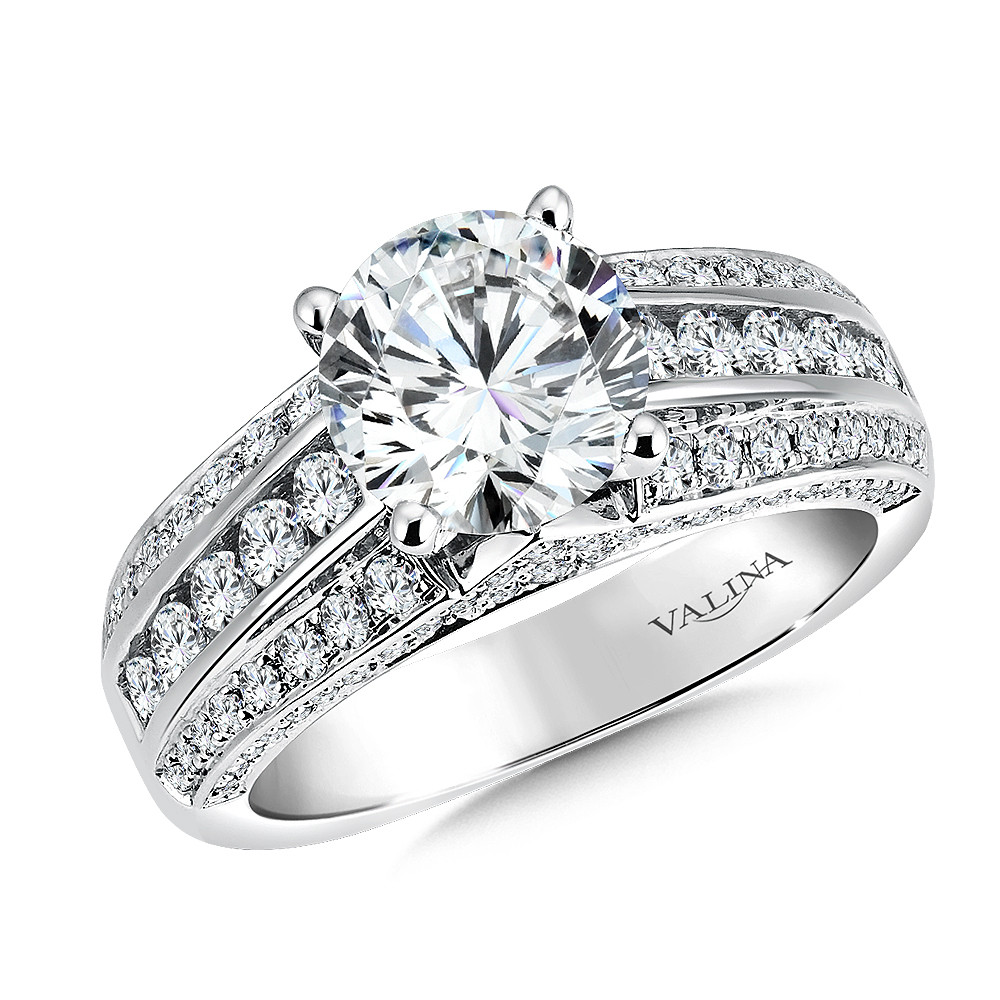 Diamond Engagement Ring - R9517W