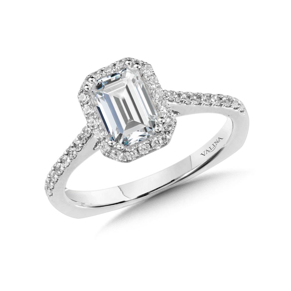Halo Engagement Rings - R9991W